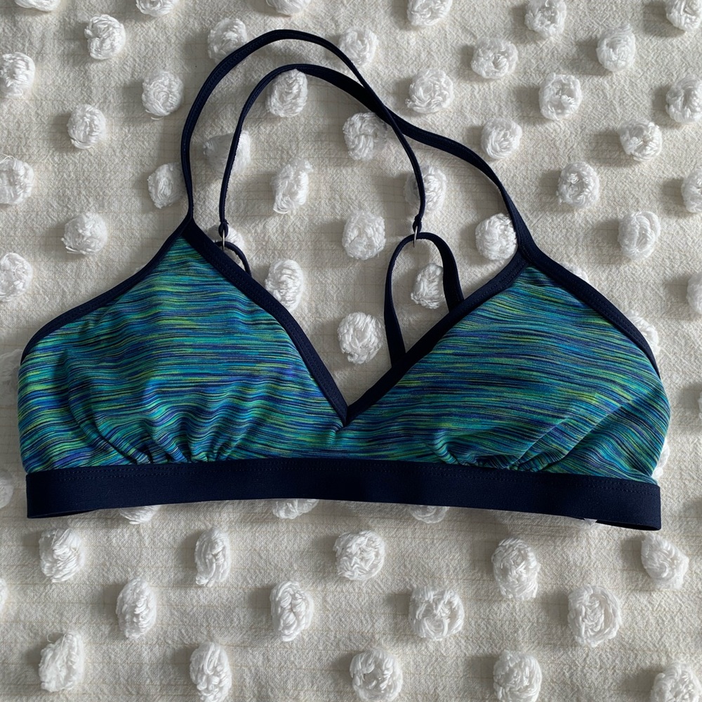 Athleta cross back bikini top size XS